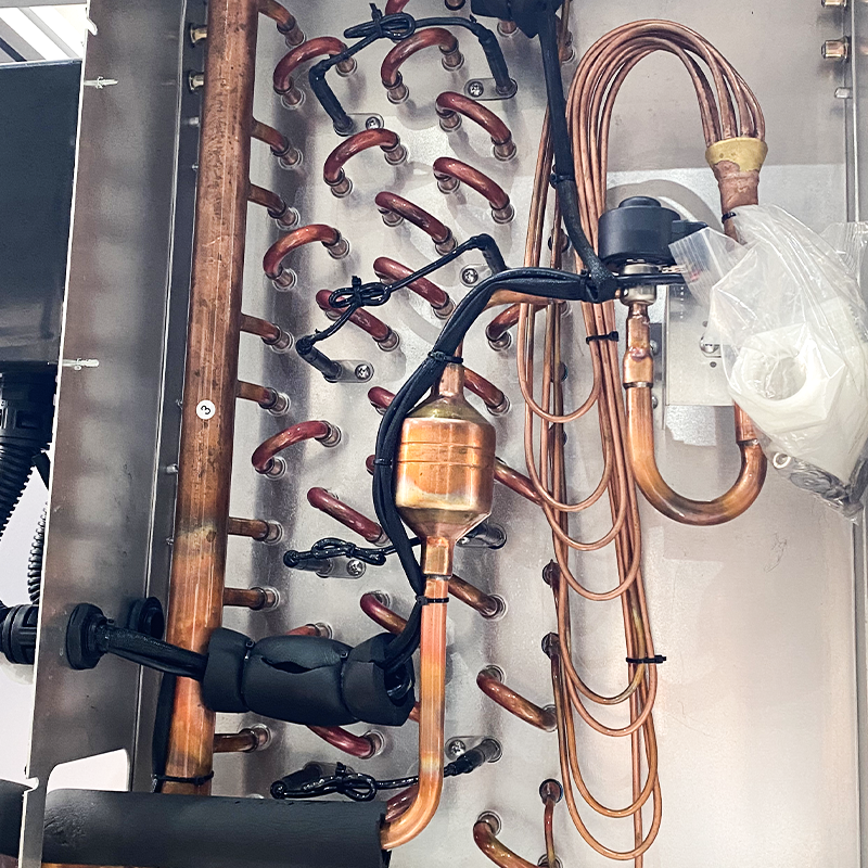 Suhu Tinggi (10~-8℃) Evaporator Pengoperasian Kebisingan Rendah